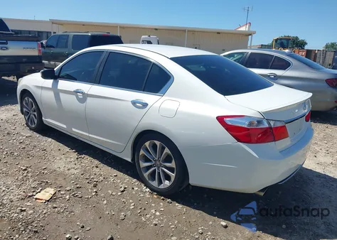 2013 Honda Accord Sport from USA, damaged, VIN 1HGCR2F52DA105058